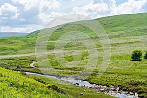 Welsh countryside in Elan Valley