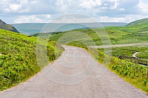 Welsh countryside in Elan Valley