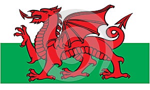 Welsh Flag photo