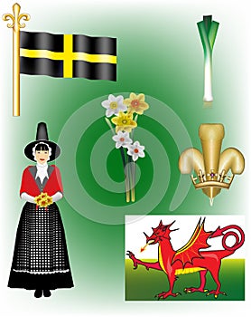 Welsh Vector Illustrations