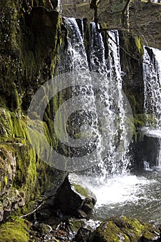 Welsh waterfall