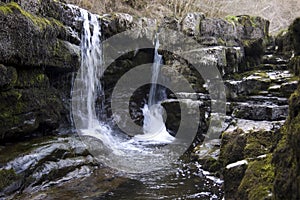 Welsh waterfall