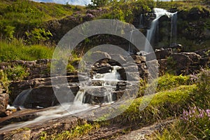 Welsh waterfall in the Brecon Beacons