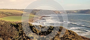 Wembury Beach National Trust Marine Centre   Southhams Devon uk photo