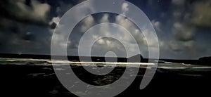 Wembury at night Devon uk