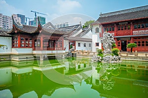 Wen Miao, Confucian Temple, in Shanghai, China