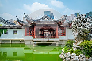 Wen Miao, Confucian Temple, in Shanghai, China