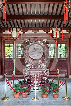 Wen Miao confucius temple shanghai china