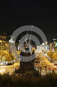 The Wenceslas Square, Prague