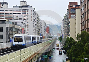 The Wenhu line of Taipei