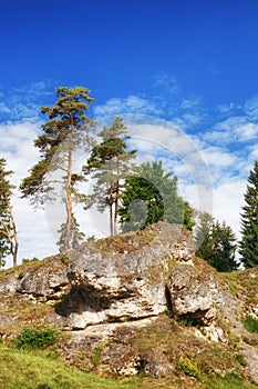 Wental, Felsenmeer in the Swabian Alb, Baden-WÃÂ¼rttemberg, Germany photo