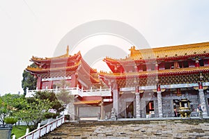Wenwu Temple Famous Landmark at Sun Moon Lake at Nantou Taiwan