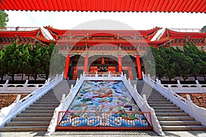 Wenwu Temple located at Sun Moon Lake National Scenic Area, Yuchi Township,