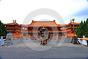 Wenwu Temple located at Sun Moon Lake National Scenic Area, Yuchi Township,