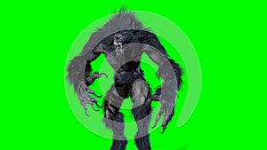 Werewolf 3d render