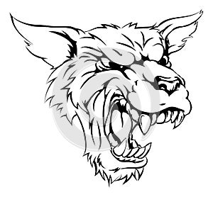 Werewolf or wolf character