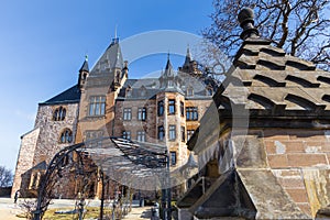Wernigerode castle harz germany