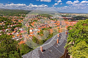 Wernigerode Overview, Harz, Germany