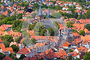 Wernigerode Overview, Harz, Germany