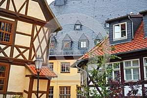 Wernigerode Rathaus Stadt city hall Harz Germany