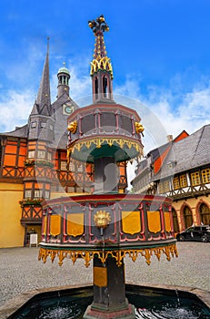 Wernigerode Rathaus Stadt city hall Harz Germany photo