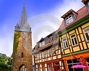 Wernigerode tower Westerntorturm in Harz Germany