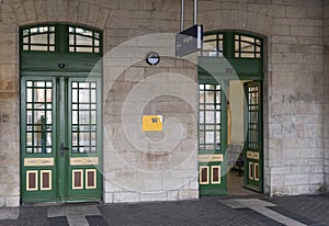 Wernigerode trainstation in Germany photo