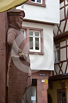 Wertheim Old Town at summer time