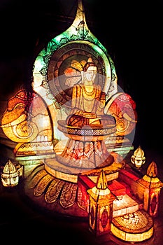 Beautiful Vesak lantern in Colombo