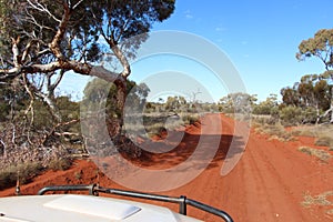 West Australian outback off road track