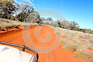 West Australian outback off road track