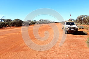 West Australian outback off road track