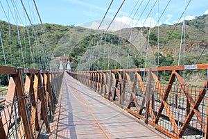 West Bridge in Olaya and Santa Fe de Antioquia, Colombia.