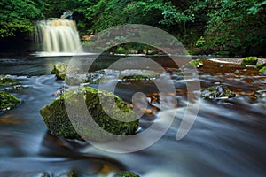 West Burton falls, Yorkshire Dales NP, UK