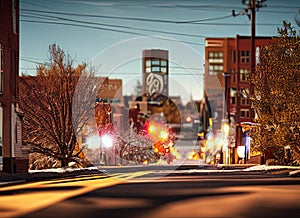 West Colfax neighborhood in Denver, Colorado USA.