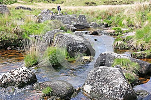 West Dart River valley in Dartmoor photo