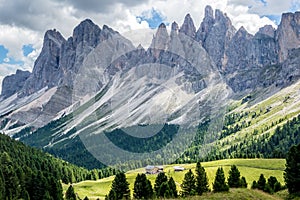 West Dolomites from Ortisei trail - Italy