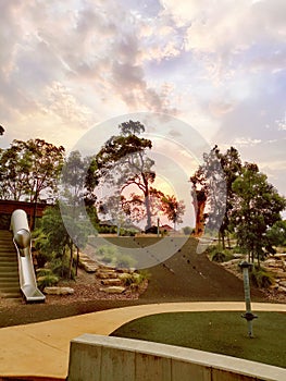 West Epping Park, Sydney Australia â€“ Large Playground, Synthetic Sports Field