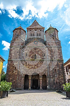 West Facade of the Church Marmoutier