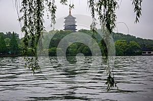The west Lake of Hangzhou