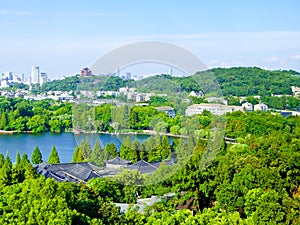 West lake view from Leifeng Pagoda