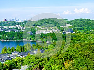 West lake view from Leifeng Pagoda