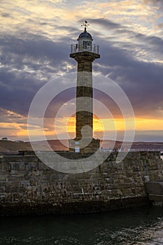 The West Lighthouse at Whitby