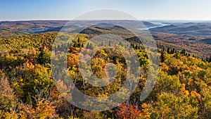 West Mountain and Sacandaga Lake Panorama