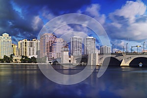 West Palm Beach Skyline