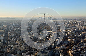 West Paris - view from Montparnasse Tower