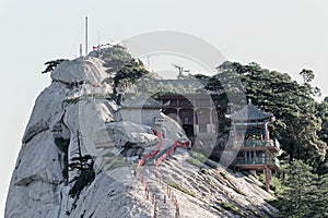 West peak in Mount Hua China