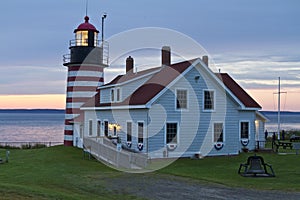 West Quoddy Head Light and Museum