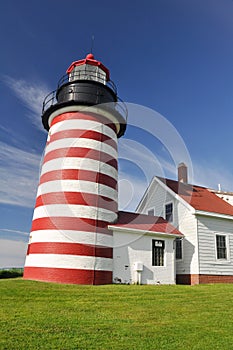 West Quoddy Head Lighthouse, Maine