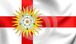 West Riding of Yorkshire Flag, England.